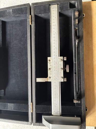 Shardlow vernier height gauge - vernier,