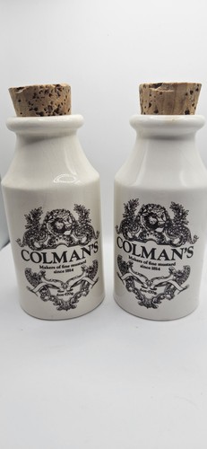 Vintage colman mustard pot - colman’s,
