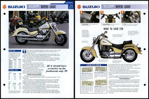 Suzuki vl1500 intruder - vl1500,