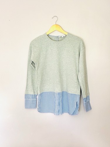 Warehouse grey jumper mock - jumper,