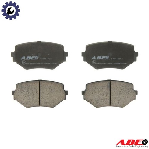 Brake pad set disc - set,