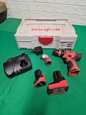Mafell Cordless 10.8V Drill Driver 2 x Batteries Charger  T-Max Case A10M