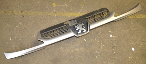 Peugeot 206 silver - 206, bumper