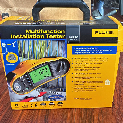 Fluke 1653b multifunction - fluke,