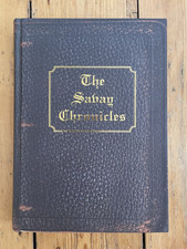 The Savay Chronicles Hardback 1st Edition 2013 Multi Signed Carp Book