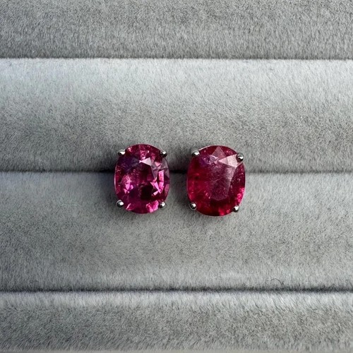 00ct cushion cut natural red - 5.00ct,