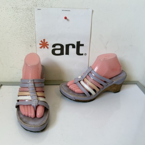 Art wedges strappy leather - strappy,