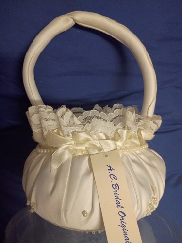 Cute cream colored flower girl - colored,