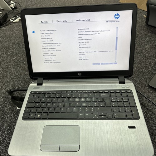 Probook 455 amd a8 7100 - hp,