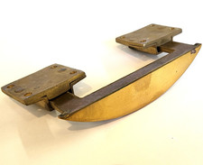 Solid brass D dining table