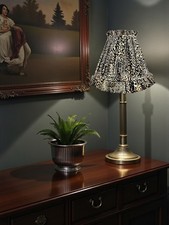 Lynx animal print pleated