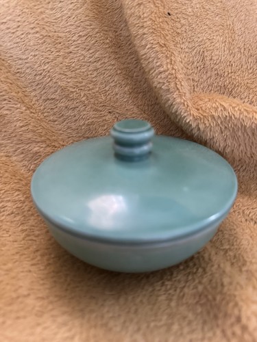 Vintage jade sugar bowl - sugar, with