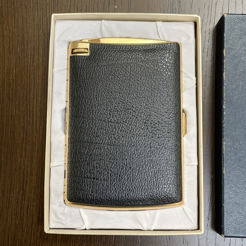 Vintage leather cigarette - leather,