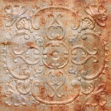 Faux Old Tin Roof Decorative