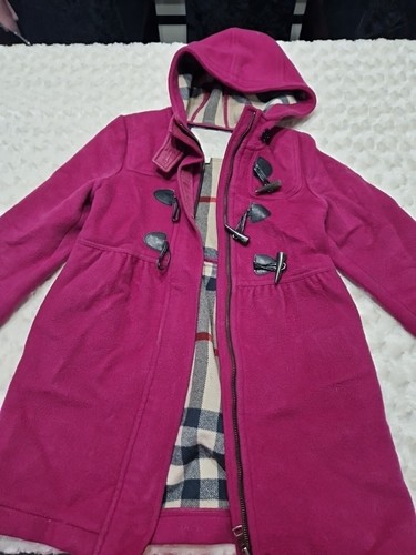 Girls burberry wool coat - burberry,