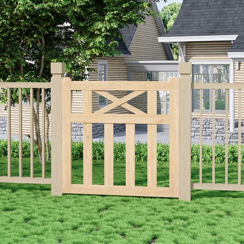 Garden wooden gate wood - garden,