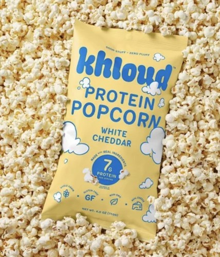 Khloud protein popcorn white - protein,