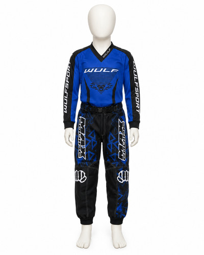 Kids blue motocross - , motorbike