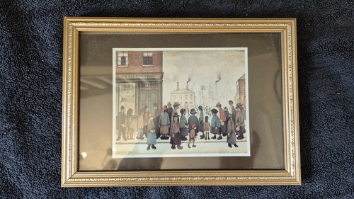 Vintage framed street scene - framed,