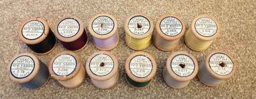Vintage sylko wooden cotton - vintage,