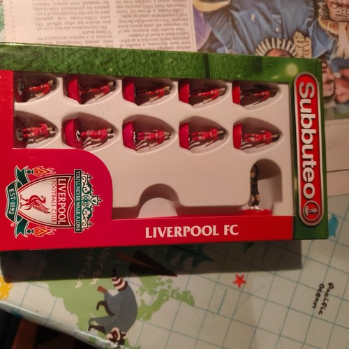 Liverpool subbuteo tea paul - subbuteo,