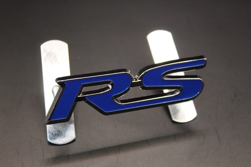 Chrome blue front - chrome, rs