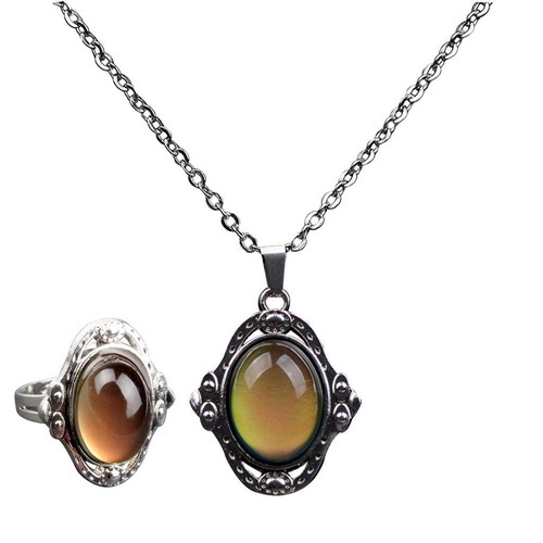 Vintage mood change color gem - change,