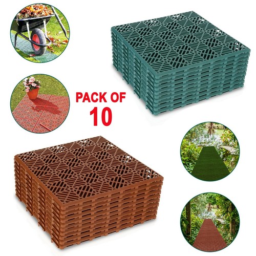 10pc interlocking plastic - 10pc,