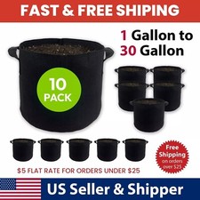 10/20 Pack Grow Bags Heavy