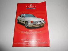 Classics Central Auction Catalogue Summer Sale 2016 Ford Cosworth