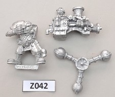 40K Space Ork Mekaniak Big Mek with Shokk Attak Gun - GW - Metal (Z042)