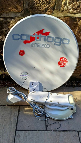 Teleco carthago satellite - carthago, dish