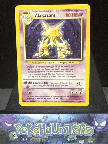 Pokemon card alakazam - pokemon,
