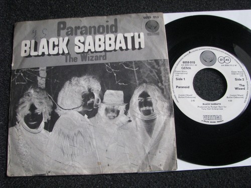 Black sabbath paranoid - sabbath-paranoid, 7"