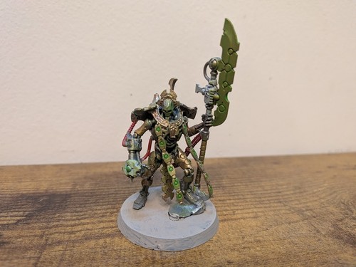 Necron overlord with tachyon - necron,