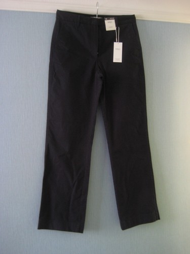 Ladies navy chinos - ladies',