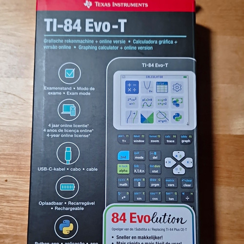 Texas instruments evo - ti-84, evo-t