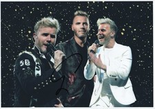 Gary Barlow Hand Signed Photo A4 Autograph Includes COA Take That Music