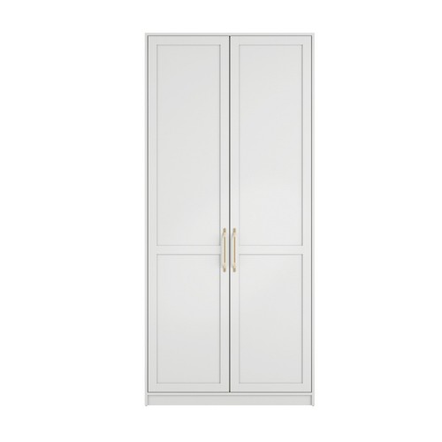 Austen white door - white, wardrobe