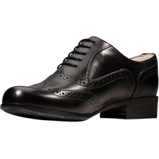 Clarks Womens Hamble Oak Leather Brogues Leather Casual Brand New Boxed