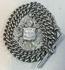 Antique Sterling Silver Albert