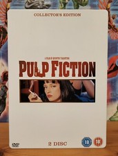 Pulp Fiction  : Collectors Edition 2 Disc Steelbook DVD & 4 Cards