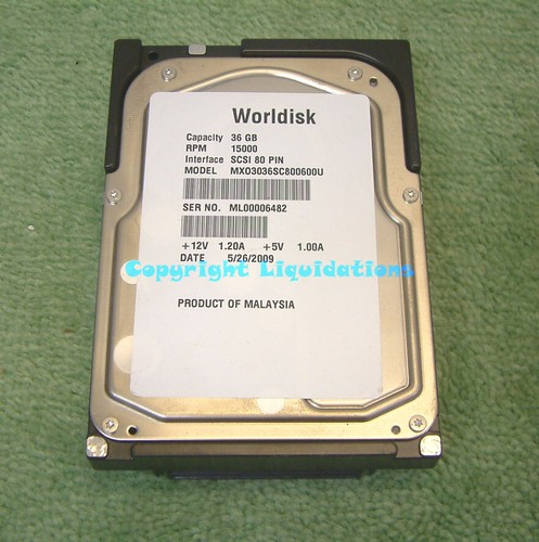 Worldisk mx03036sc800600u 36gb - worldisk,