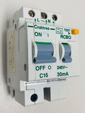Crabtree Polestar C16 RCBO 16