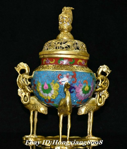 Old cloisonne enamel - cloisonne,