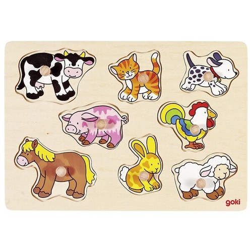 Goki puzzle farm - vii, wooden