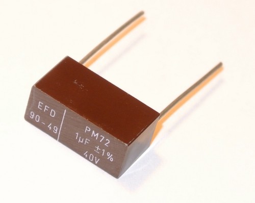 1uf 40v polycarbonate - 1%,
