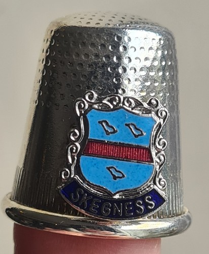 Skegness thimble silver tone - skegness,