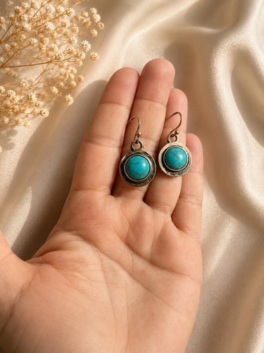 Vintage style earrings - style, with