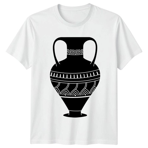 Ancient greek vase - ancient, t-shirt